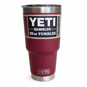 YETI Rambler 30 oz Tumbler Harvest Red w/ MagSlider Lid Limited Edition